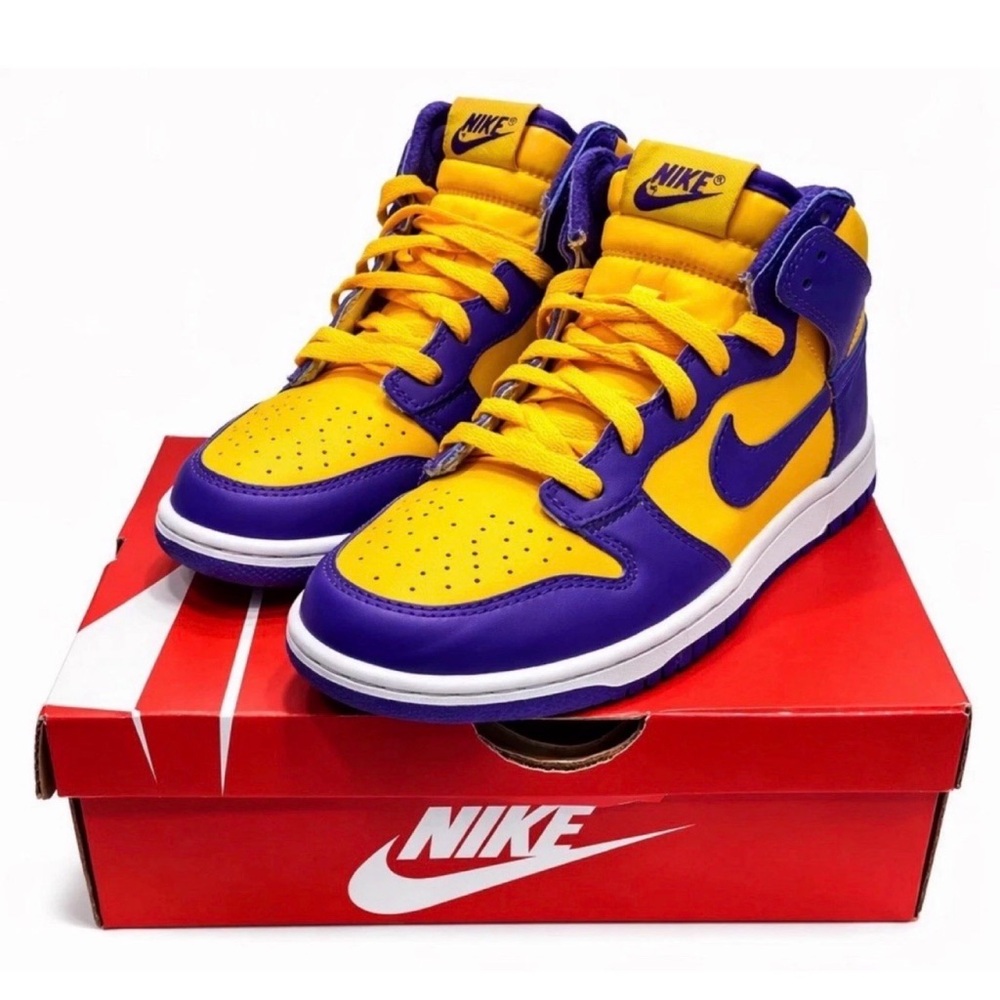 Nike Dunk High 13C Kids Purple
Yellow DZ4455-500 Youth
Sneakers